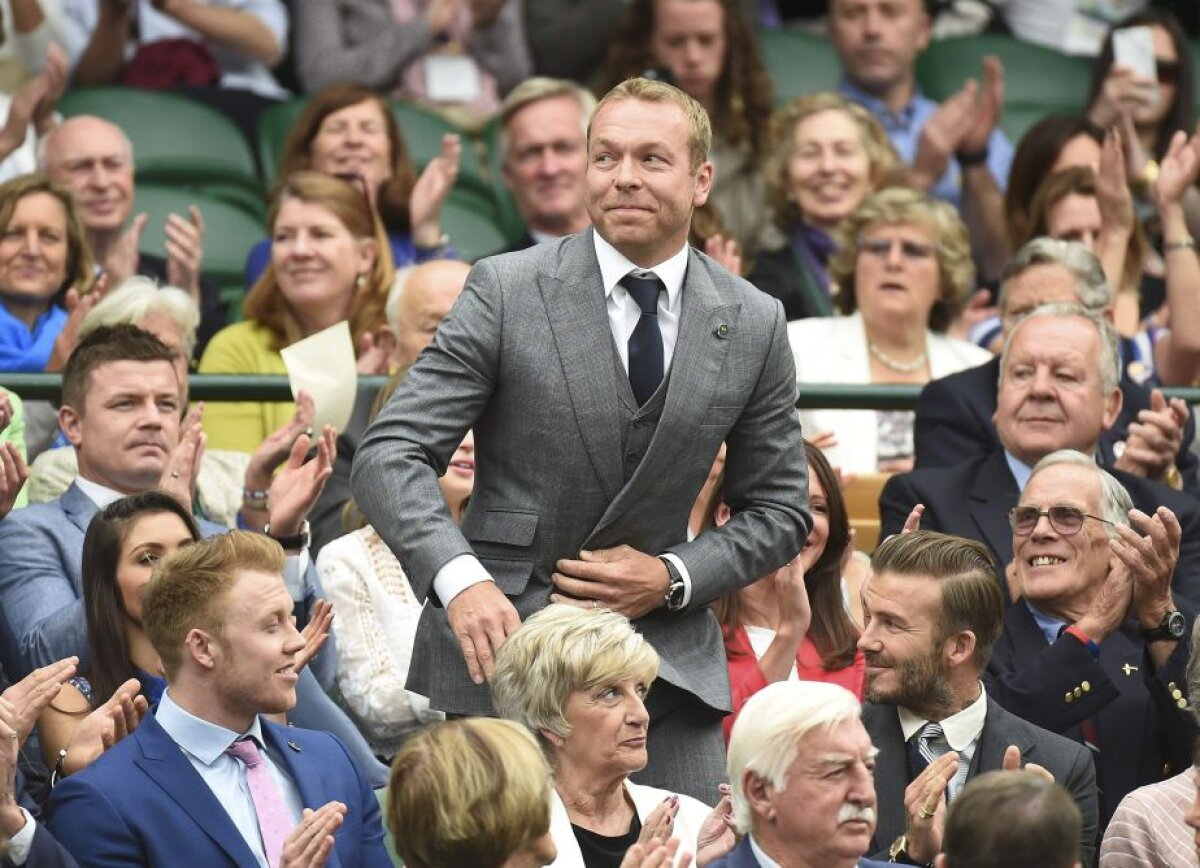 VIDEO + FOTO Avalanșă de VIP-uri la meciul Simonei Halep de la Wimbledon! N-au lipsit Sir Bobby Charlton, Froch și Beckham