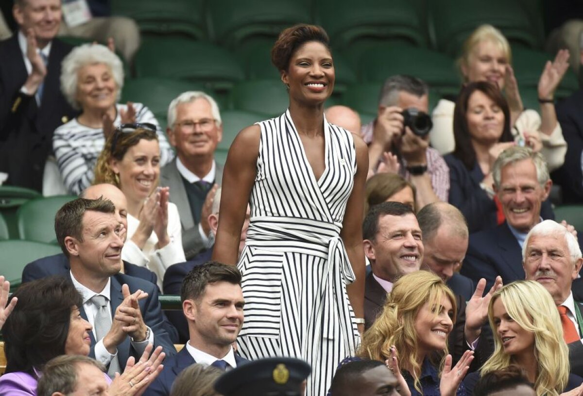 VIDEO + FOTO Avalanșă de VIP-uri la meciul Simonei Halep de la Wimbledon! N-au lipsit Sir Bobby Charlton, Froch și Beckham