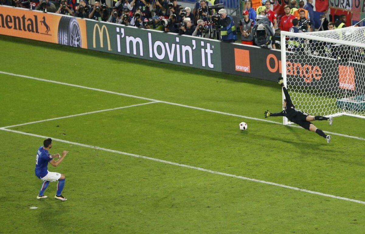 VIDEO Aroganța lui Pelle la penalty-uri! Ce i-a spus lui Neuer înainte să se facă de râs