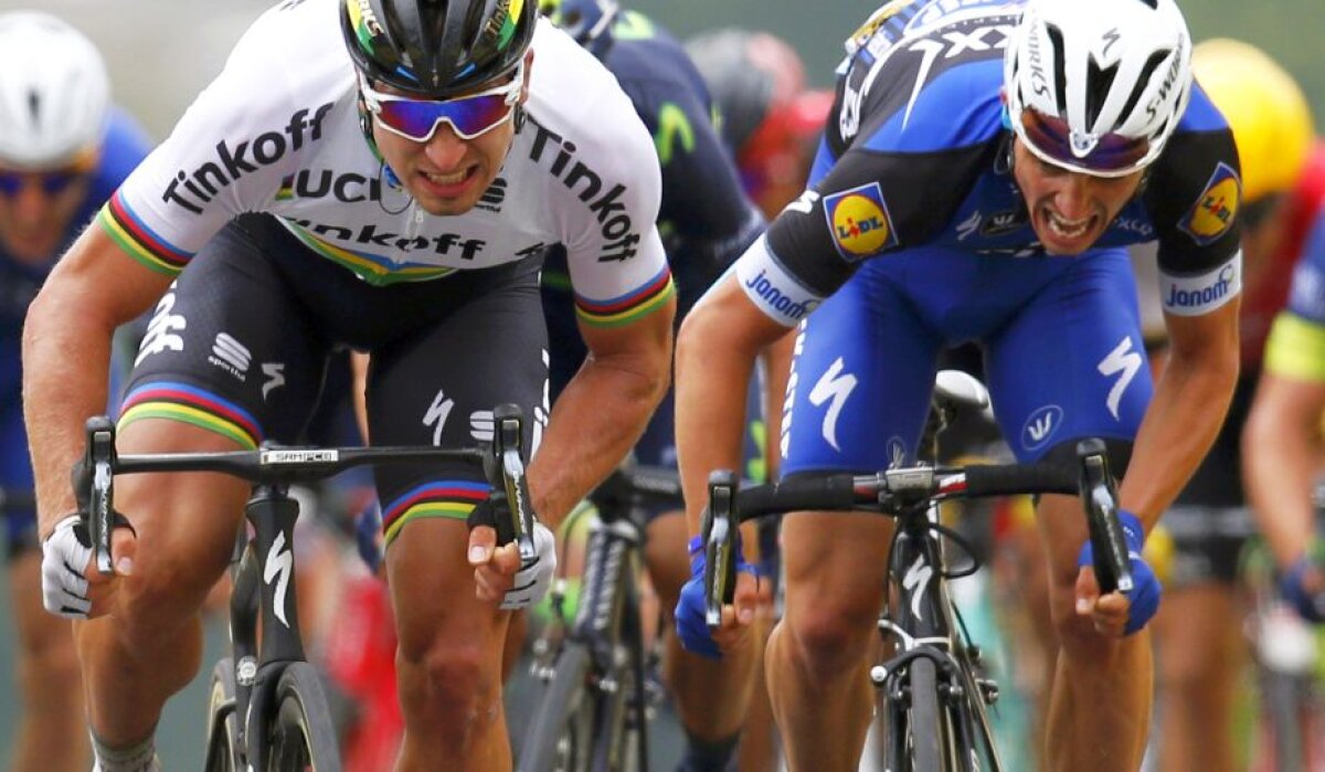 HAOS în Turul Franței! Peter Sagan s-a impus în etapa a doua, dar sunt probleme mari pentru Alberto Contador: a pierdut deja orice șansă la locul 1?