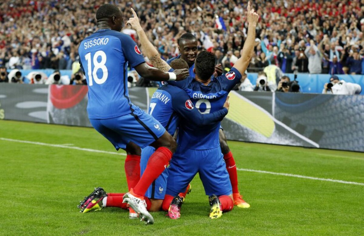 VIDEO și FOTO Islanda a părăsit EURO cu capul sus! Franța a eliminat surpriza turneului în ”sferturi” după un meci cu 7 goluri