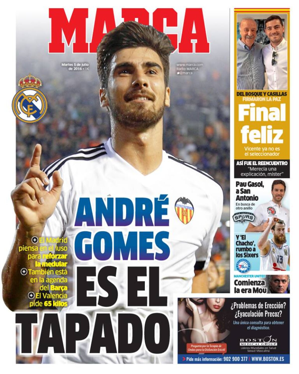 Ce scriu azi ziarele de sport din lume (5 iulie 2016)