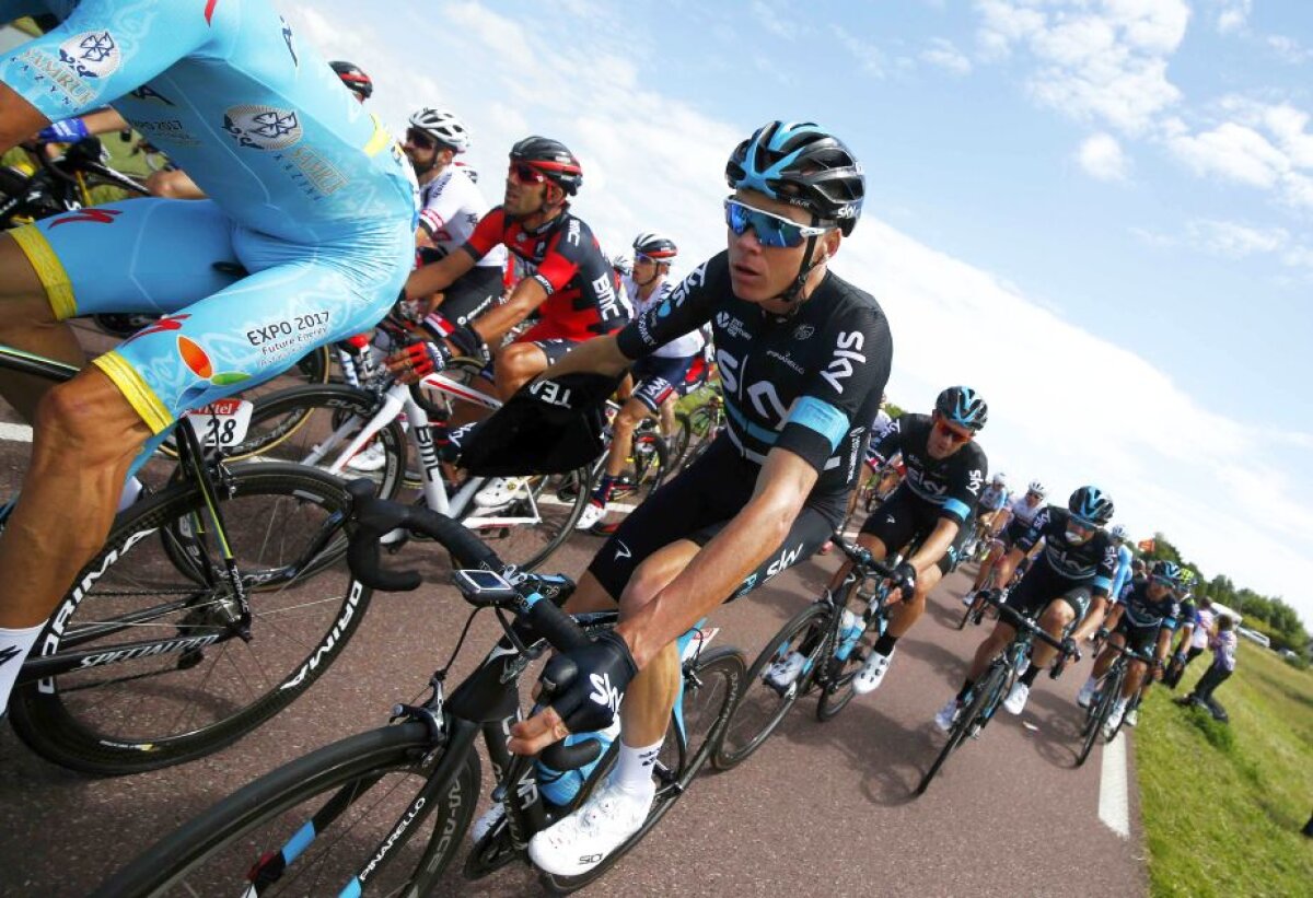 Chris Froome: "Sincer, nu am trăit niciodată o etapă ca aceasta în Tur" / Alberto Contador: "E cel mai prost start de Mare Tur din carieră"