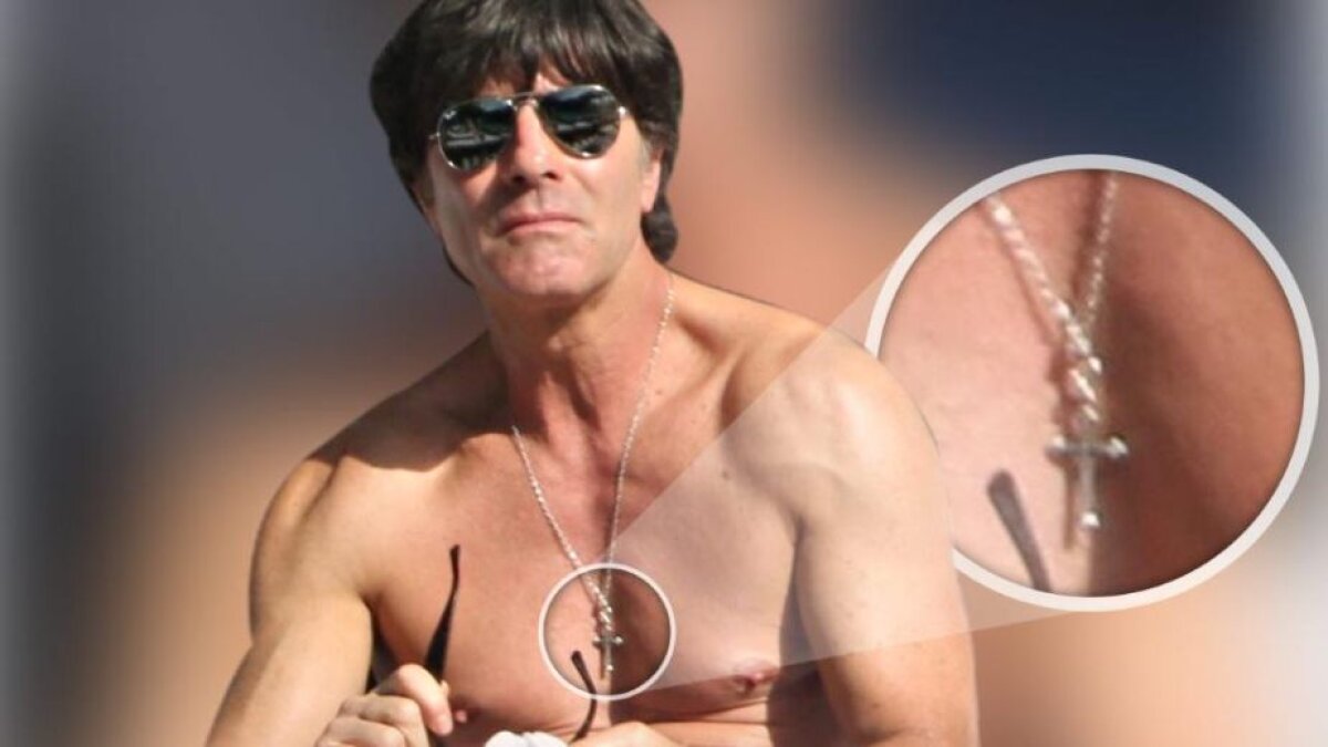 Talismanul lui Low » Selecţionerul nemţilor poartă la gât un lănţişor de argint şi o cruciuliţă personalizată