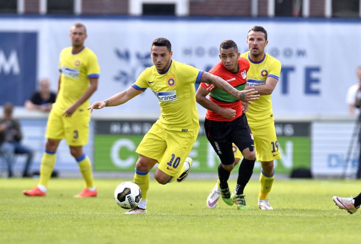 FOTO Steaua - NEC Nijmegen 1-0 » Debut perfect pentru echipa lui Reghe în cantonamentul din Olanda