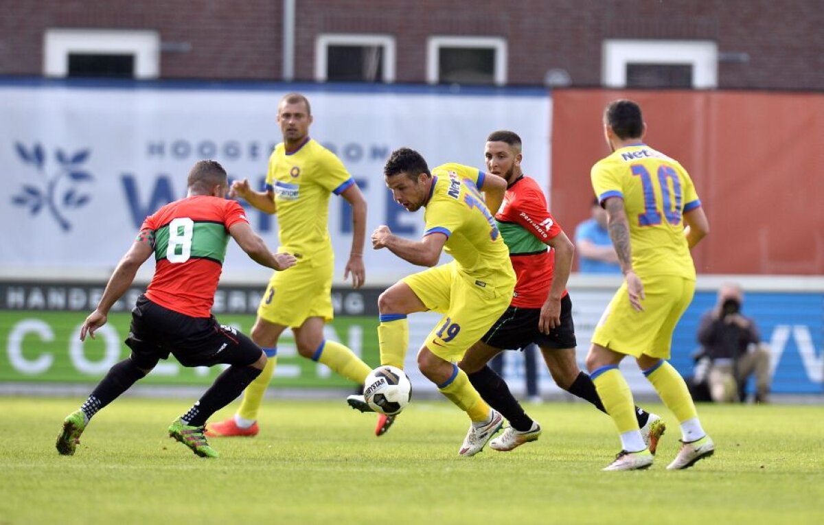 FOTO Steaua - NEC Nijmegen 1-0 » Debut perfect pentru echipa lui Reghe în cantonamentul din Olanda
