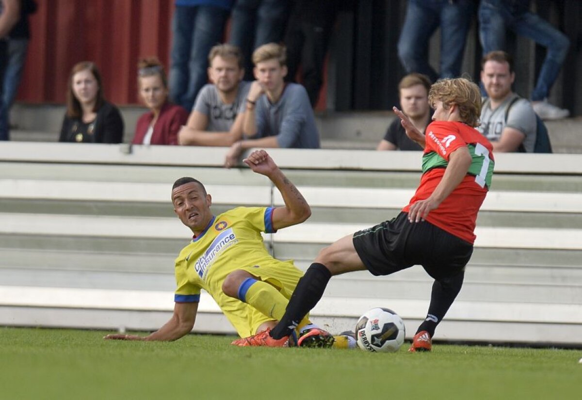 FOTO Steaua - NEC Nijmegen 1-0 » Debut perfect pentru echipa lui Reghe în cantonamentul din Olanda