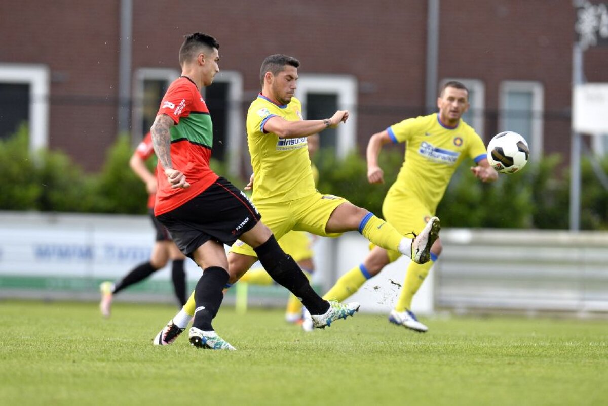 FOTO Steaua - NEC Nijmegen 1-0 » Debut perfect pentru echipa lui Reghe în cantonamentul din Olanda