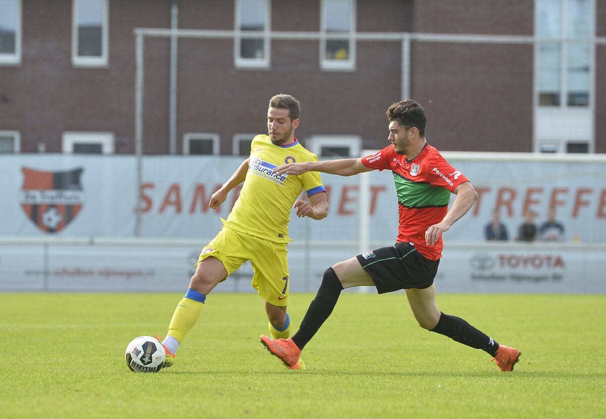 FOTO Steaua - NEC Nijmegen 1-0 » Debut perfect pentru echipa lui Reghe în cantonamentul din Olanda