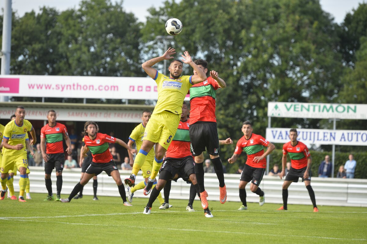 FOTO Steaua - NEC Nijmegen 1-0 » Debut perfect pentru echipa lui Reghe în cantonamentul din Olanda