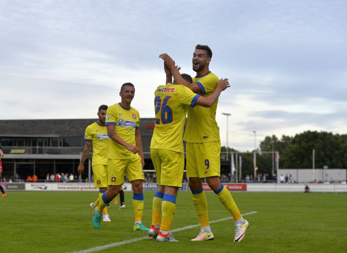 FOTO Steaua - NEC Nijmegen 1-0 » Debut perfect pentru echipa lui Reghe în cantonamentul din Olanda