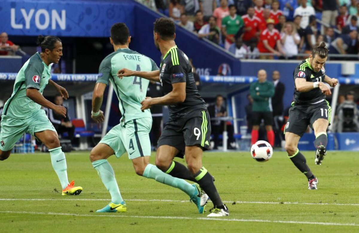 FOTO + VIDEO Portugalia este prima finalistă de la EURO! » Ronaldo și colegii lui au trecut de Țara Galilor, scor 2-0