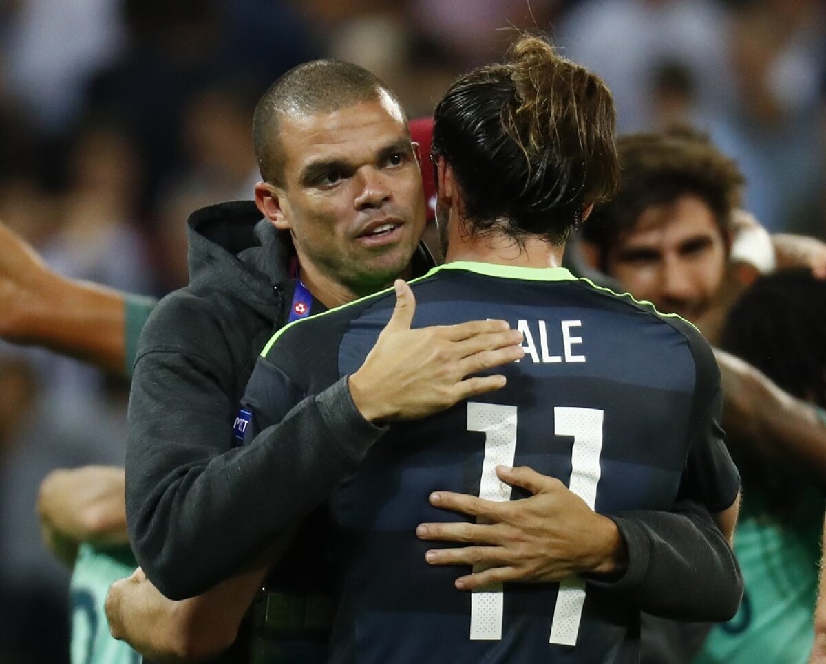 GALERIE FOTO + VIDEO Momentul așteptat de toată lumea » Ce s-a întâmplat cu Ronaldo și Bale după Portugalia - Țara Galilor 2-0