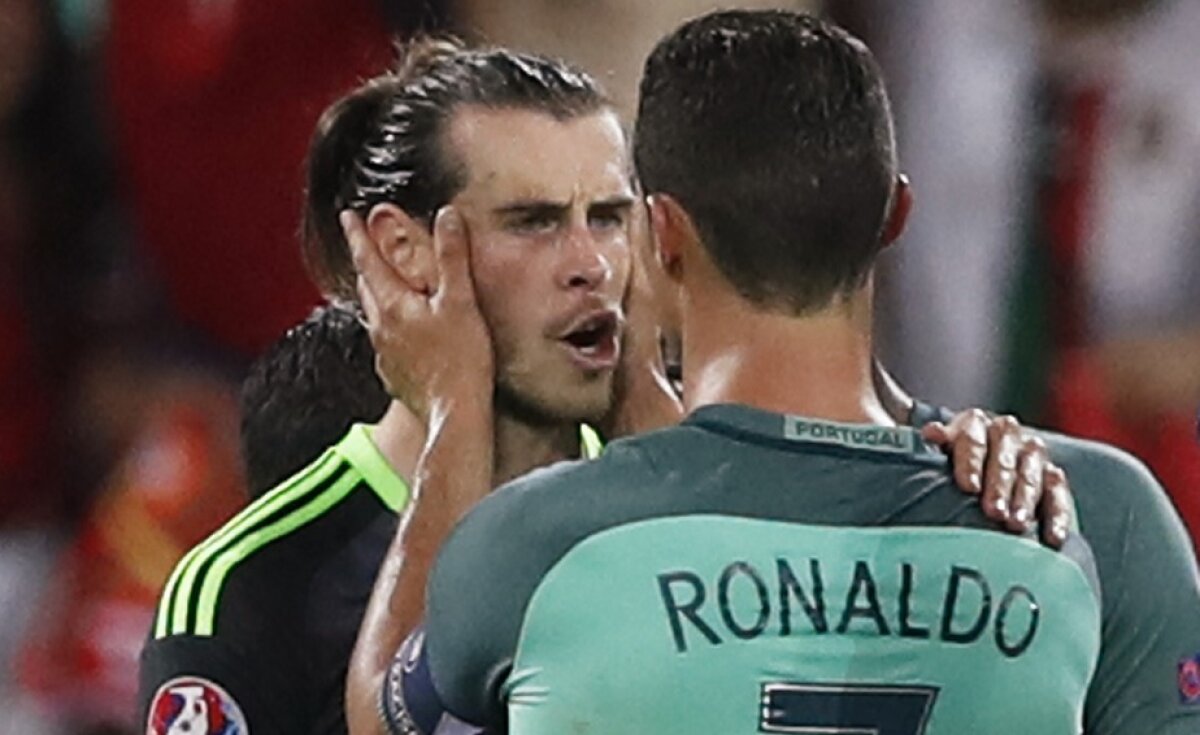 GALERIE FOTO + VIDEO Momentul așteptat de toată lumea » Ce s-a întâmplat cu Ronaldo și Bale după Portugalia - Țara Galilor 2-0