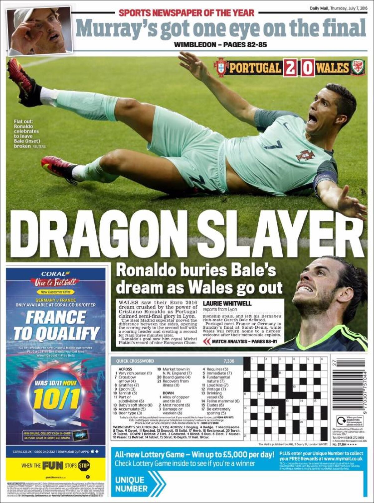 Ce scriu azi ziarele de sport din lume (7 iulie 2016)