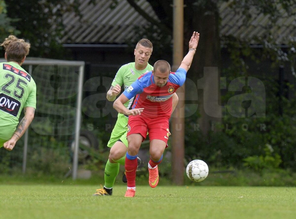 FOTO Steaua merge ceas! A învins Charleroi în al doilea amical din Olanda, scor 3-0 » Tudorie a ajuns la 3 goluri în două meciuri