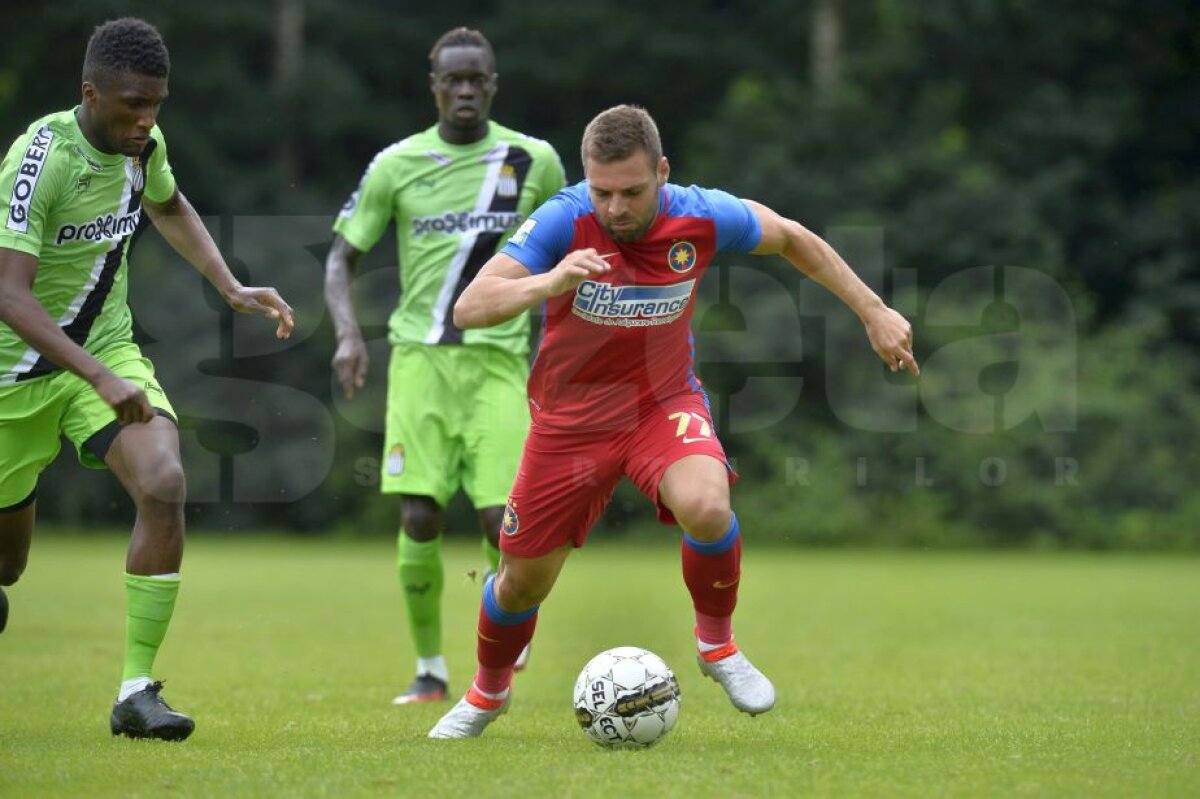 FOTO Steaua merge ceas! A învins Charleroi în al doilea amical din Olanda, scor 3-0 » Tudorie a ajuns la 3 goluri în două meciuri