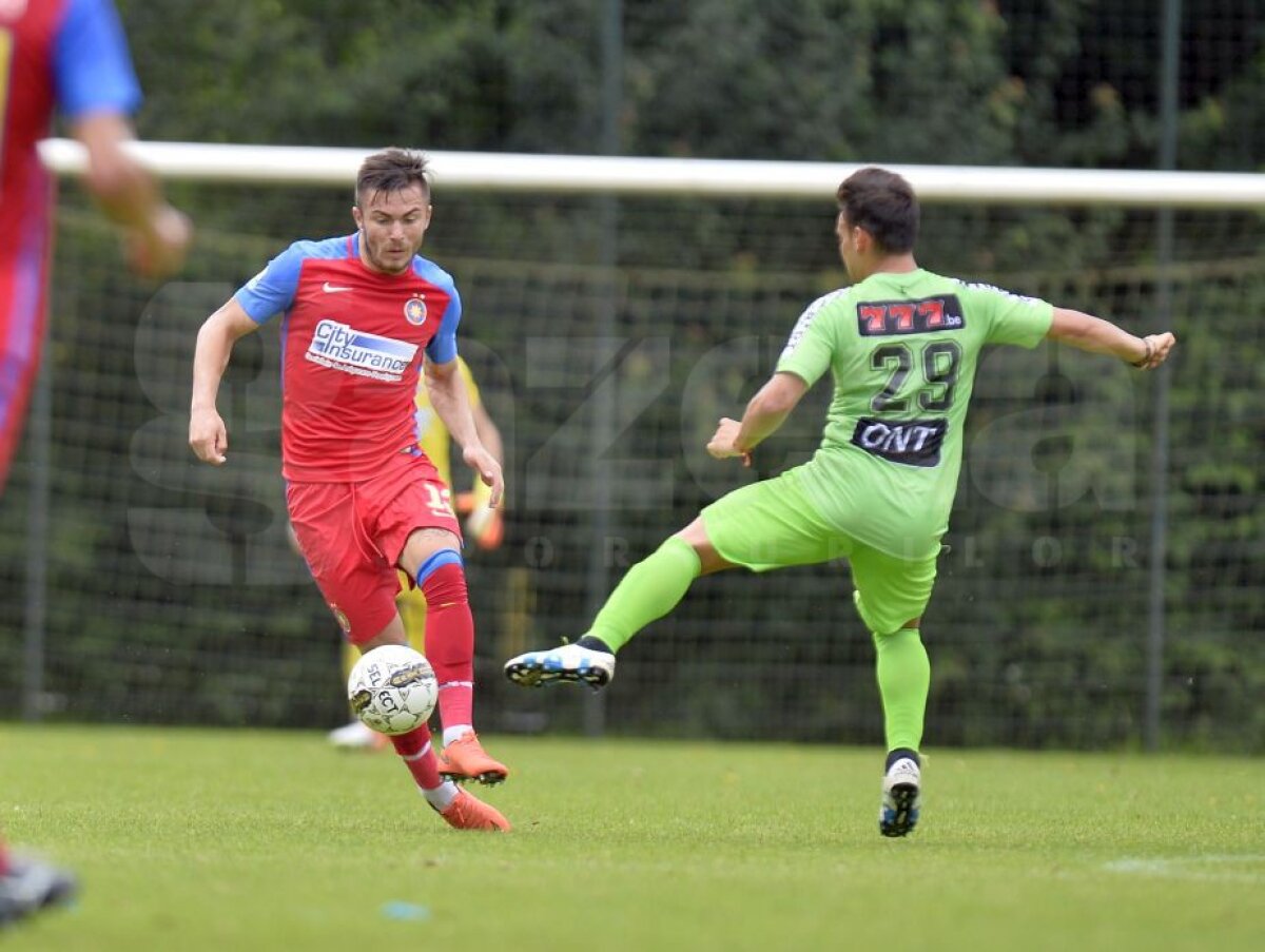 FOTO Steaua merge ceas! A învins Charleroi în al doilea amical din Olanda, scor 3-0 » Tudorie a ajuns la 3 goluri în două meciuri