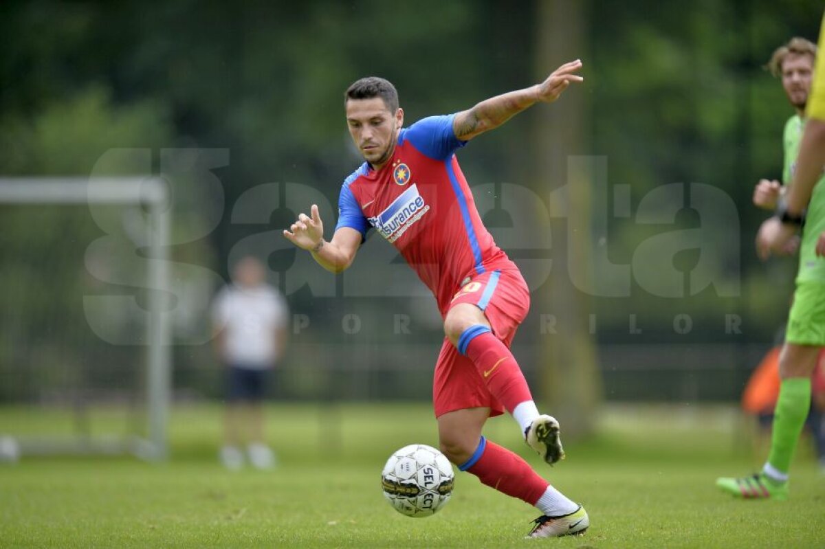 FOTO Steaua merge ceas! A învins Charleroi în al doilea amical din Olanda, scor 3-0 » Tudorie a ajuns la 3 goluri în două meciuri