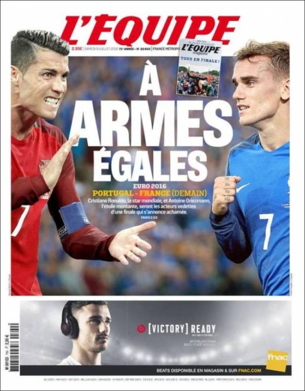 Ce scriu azi ziarele de sport din lume (9 iulie 2016)