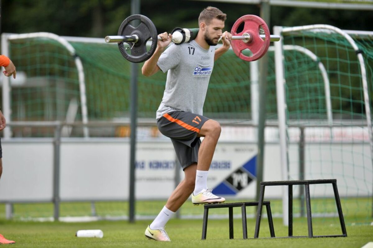 GALERIE FOTO Steliștii au dat mingea pe haltere! Vicecampionii se pregătesc de startul Ligii 1 cu antrenamente ca pentru Jocurile Olimpice