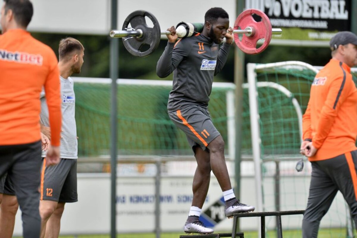 GALERIE FOTO Steliștii au dat mingea pe haltere! Vicecampionii se pregătesc de startul Ligii 1 cu antrenamente ca pentru Jocurile Olimpice