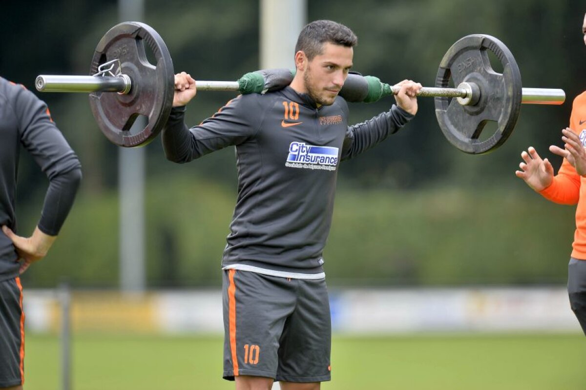 GALERIE FOTO Steliștii au dat mingea pe haltere! Vicecampionii se pregătesc de startul Ligii 1 cu antrenamente ca pentru Jocurile Olimpice