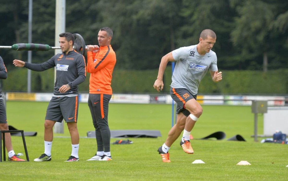 GALERIE FOTO Steliștii au dat mingea pe haltere! Vicecampionii se pregătesc de startul Ligii 1 cu antrenamente ca pentru Jocurile Olimpice