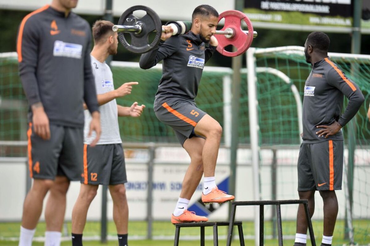 GALERIE FOTO Steliștii au dat mingea pe haltere! Vicecampionii se pregătesc de startul Ligii 1 cu antrenamente ca pentru Jocurile Olimpice