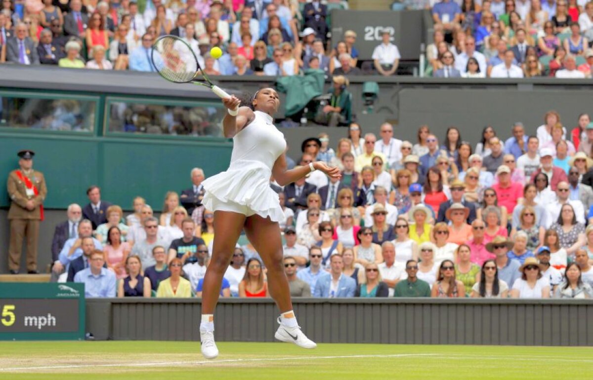 FOTO Serena Williams scrie istorie! S-a impus la Wimbledon și a egalat-o pe Steffi Graf la numărul de Grand Slam-uri