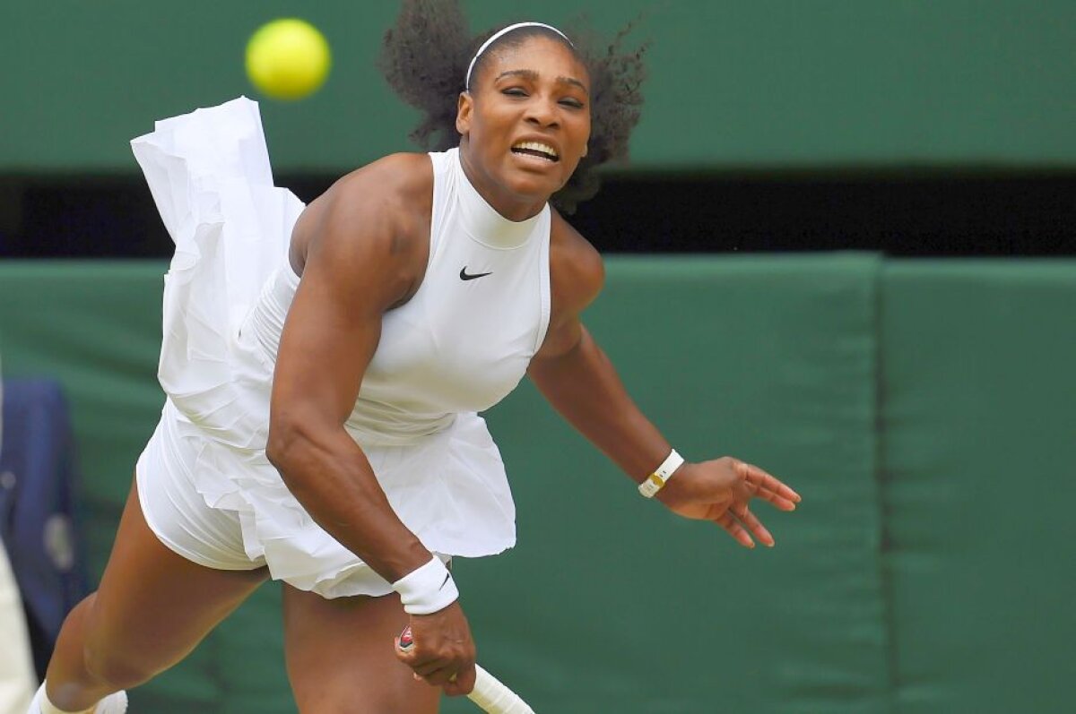 FOTO Serena Williams scrie istorie! S-a impus la Wimbledon și a egalat-o pe Steffi Graf la numărul de Grand Slam-uri