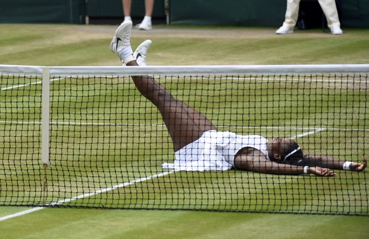 FOTO Serena Williams scrie istorie! S-a impus la Wimbledon și a egalat-o pe Steffi Graf la numărul de Grand Slam-uri