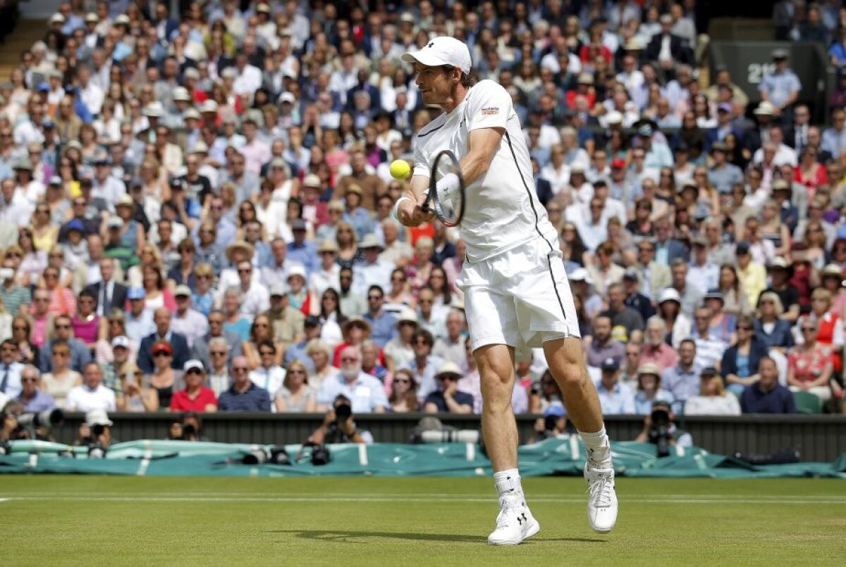 Andy Murray e campion la Wimbledon după ce l-a învins pe Milos Raonic