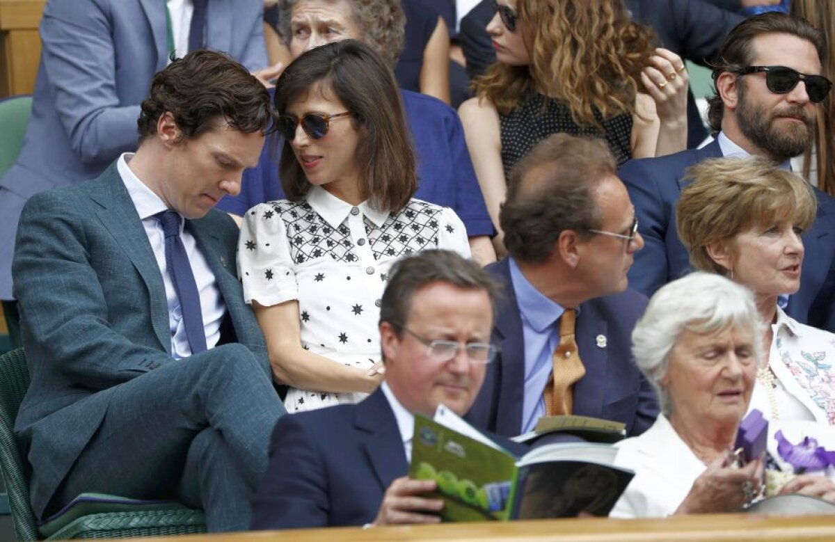 GALERIE FOTO Adunarea vedetelor » Un număr impresionant de personalități au venit să urmărească finala de la WImbledon