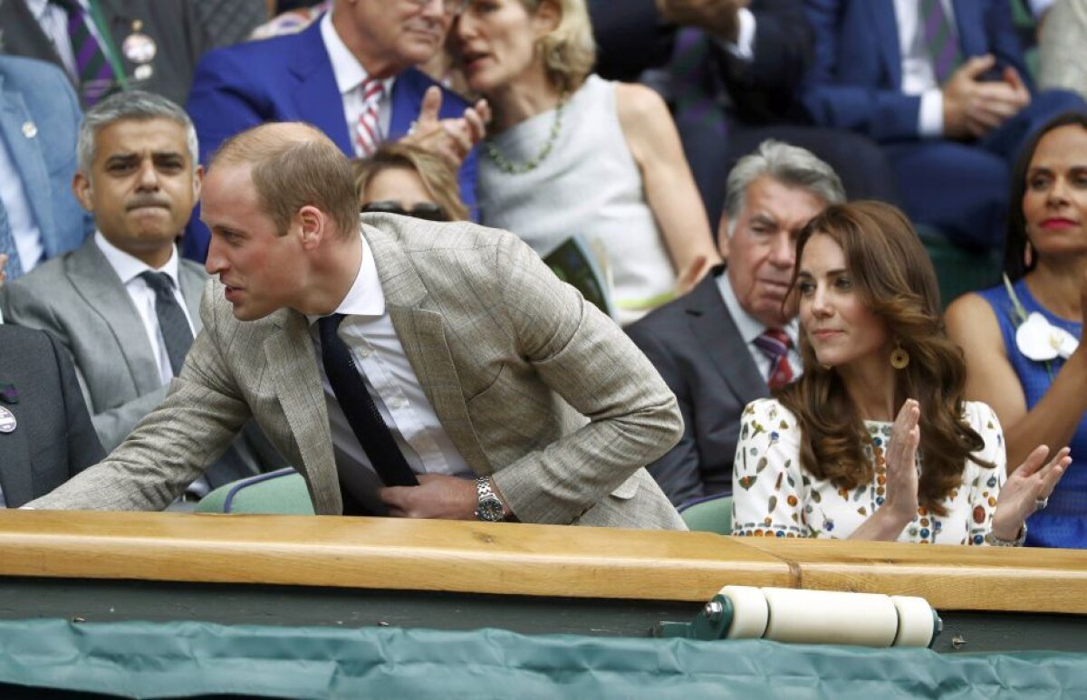 GALERIE FOTO Adunarea vedetelor » Un număr impresionant de personalități au venit să urmărească finala de la WImbledon