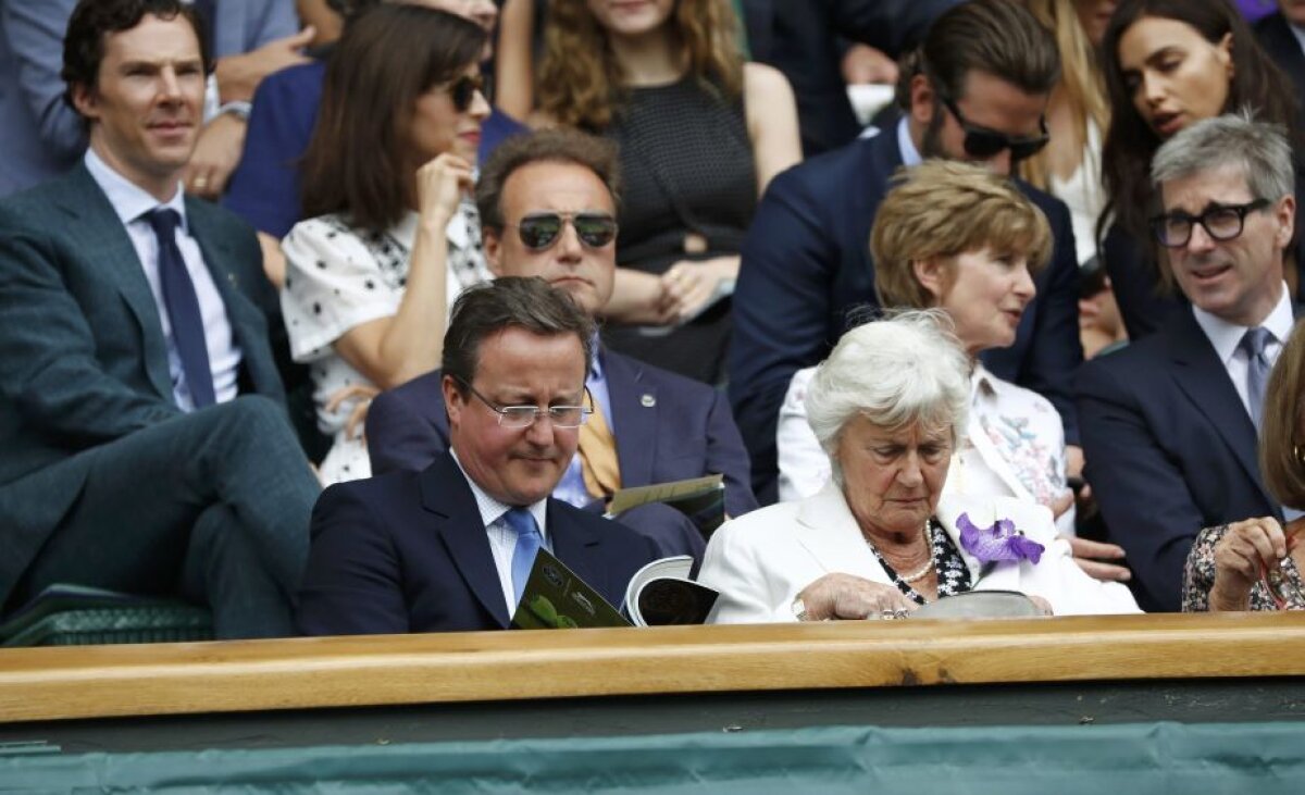 GALERIE FOTO Adunarea vedetelor » Un număr impresionant de personalități au venit să urmărească finala de la WImbledon