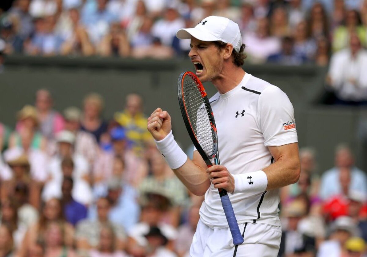 Andy Murray e campion la Wimbledon după ce l-a învins pe Milos Raonic