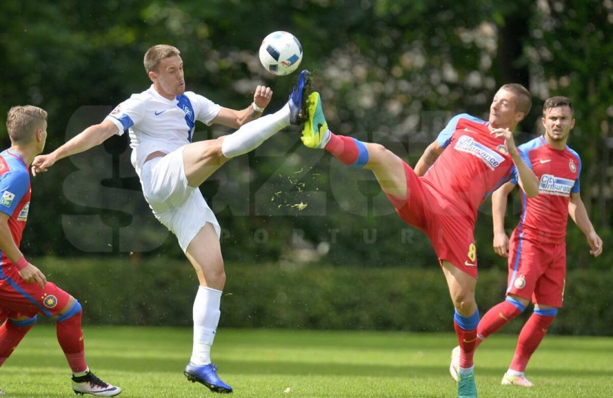 FOTO Steaua, parcurs fără cusur în amicale! Roș-albaștrii au învins Krîlia Sovetov Samara cu 1-0