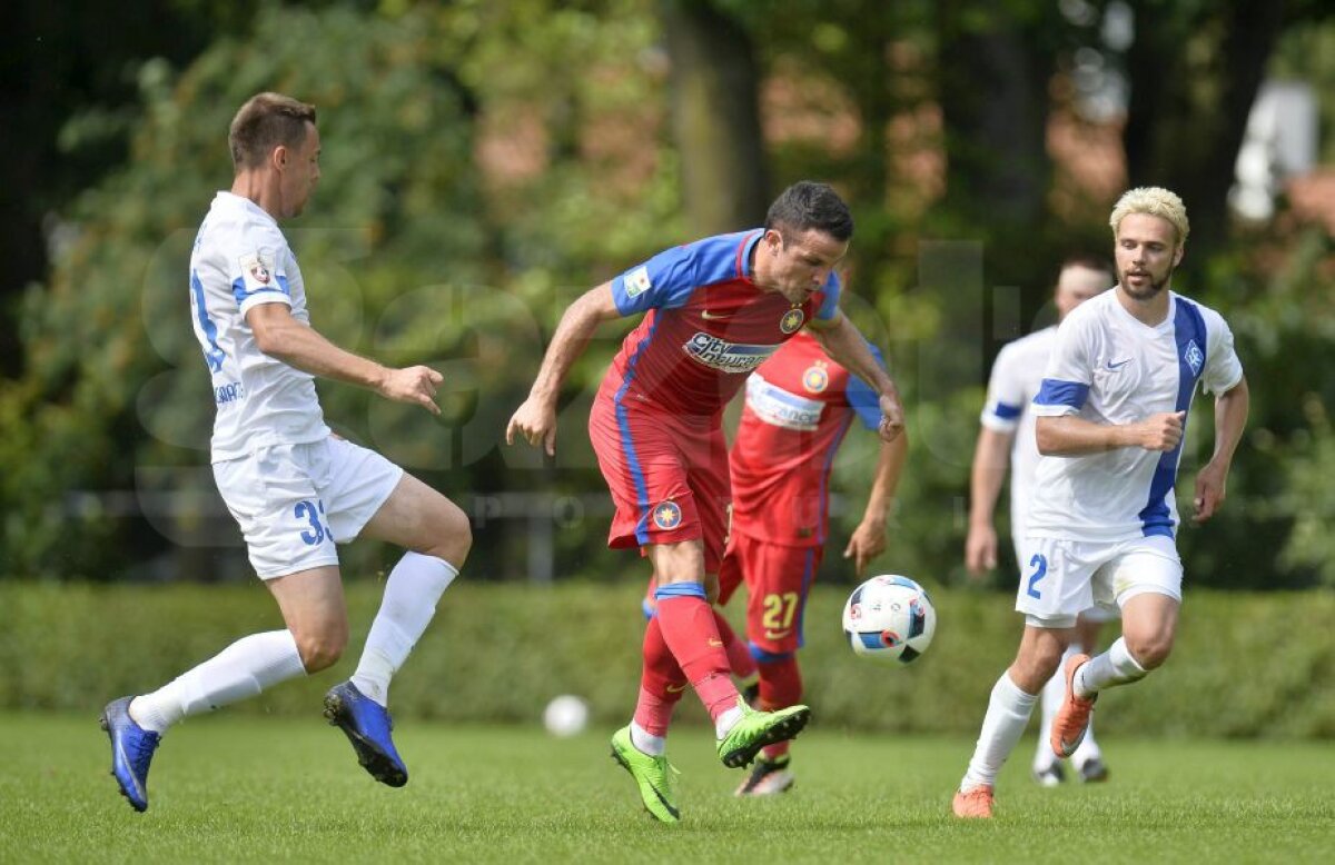 FOTO Steaua, parcurs fără cusur în amicale! Roș-albaștrii au învins Krîlia Sovetov Samara cu 1-0