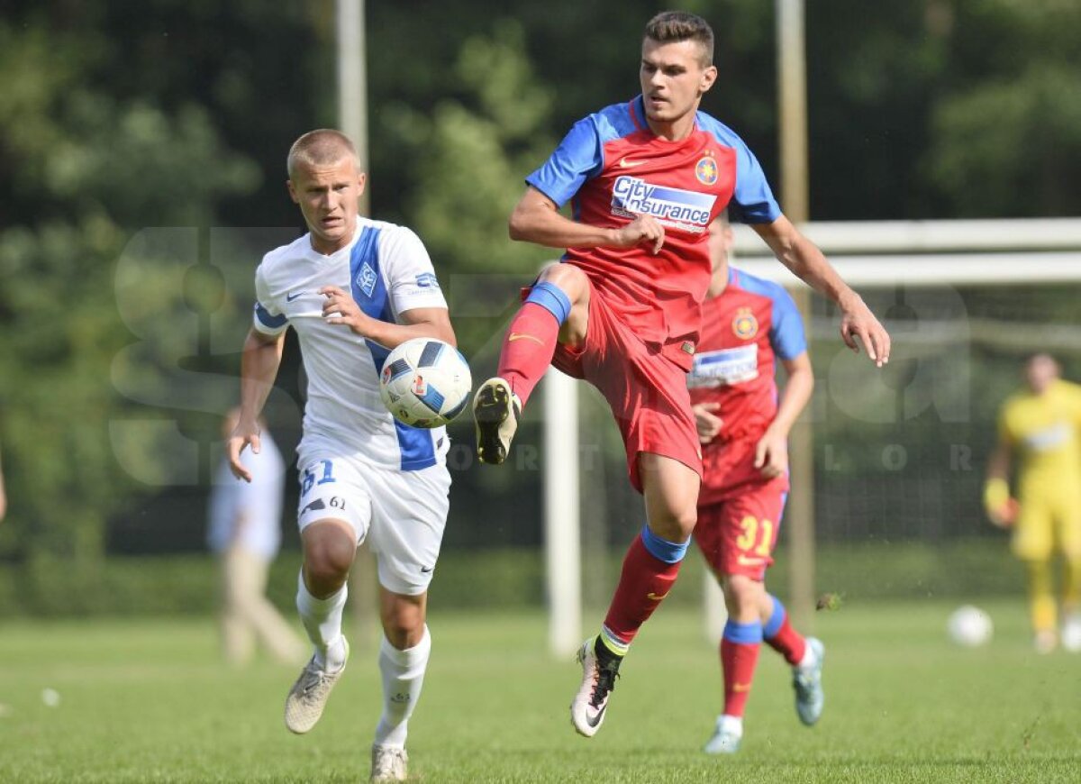 FOTO Steaua, parcurs fără cusur în amicale! Roș-albaștrii au învins Krîlia Sovetov Samara cu 1-0