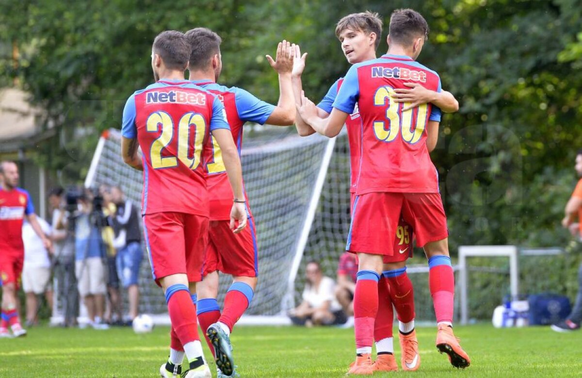 FOTO Steaua, parcurs fără cusur în amicale! Roș-albaștrii au învins Krîlia Sovetov Samara cu 1-0