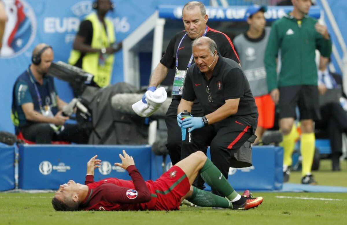 GALERIE FOTO Top 30 de fotografii din finala EURO 2016! Ronaldo în centrul atenției și când nu joacă!