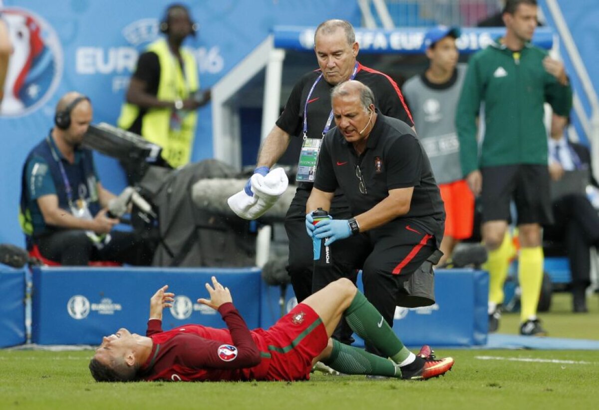 GALERIE FOTO Moment tulburător în finală! Cristiano Ronaldo s-a accidentat și a fost scos. Imaginile sunt zguduitoare! + Reacție imediată a lui Gareth Bale