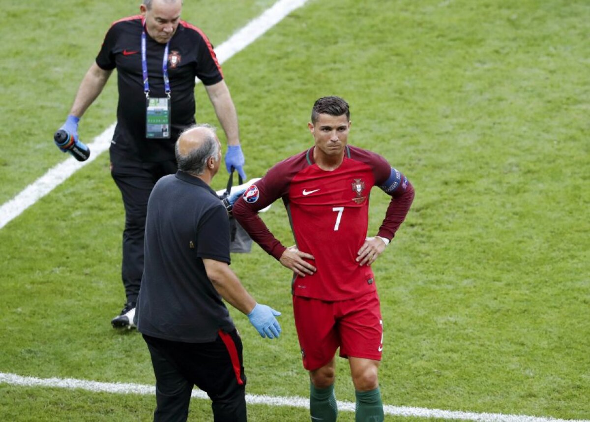 GALERIE FOTO Moment tulburător în finală! Cristiano Ronaldo s-a accidentat și a fost scos. Imaginile sunt zguduitoare! + Reacție imediată a lui Gareth Bale