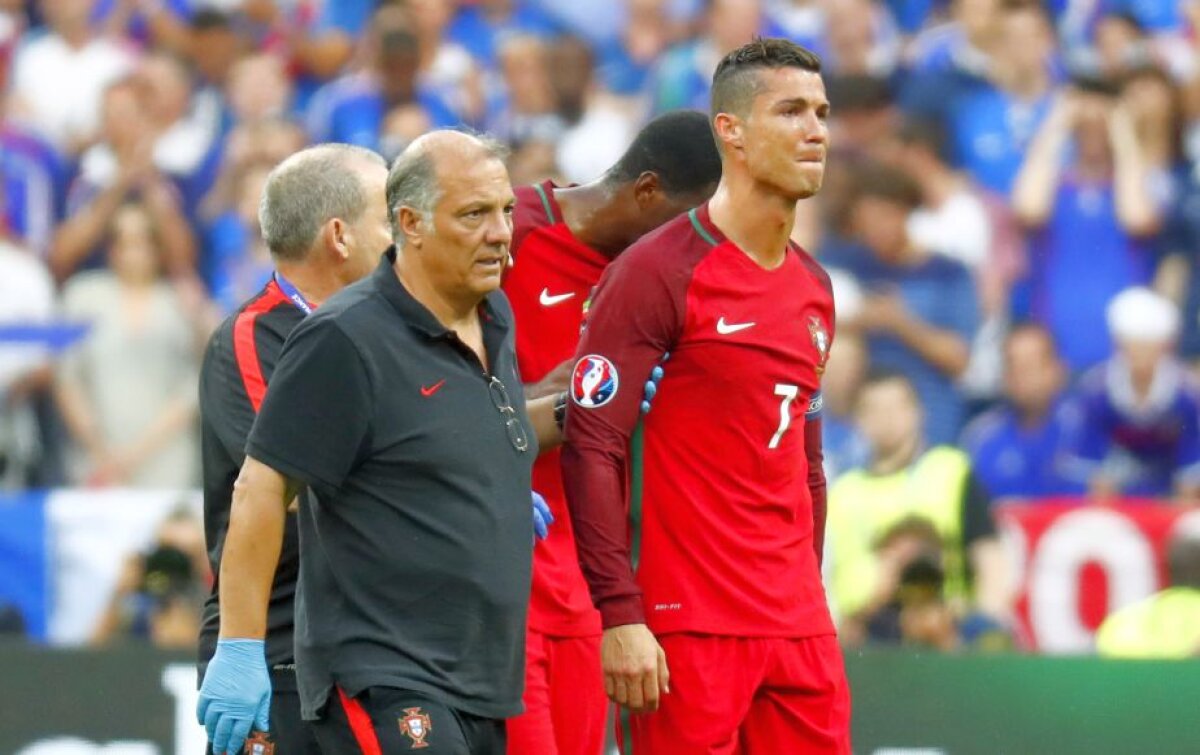 GALERIE FOTO Moment tulburător în finală! Cristiano Ronaldo s-a accidentat și a fost scos. Imaginile sunt zguduitoare! + Reacție imediată a lui Gareth Bale