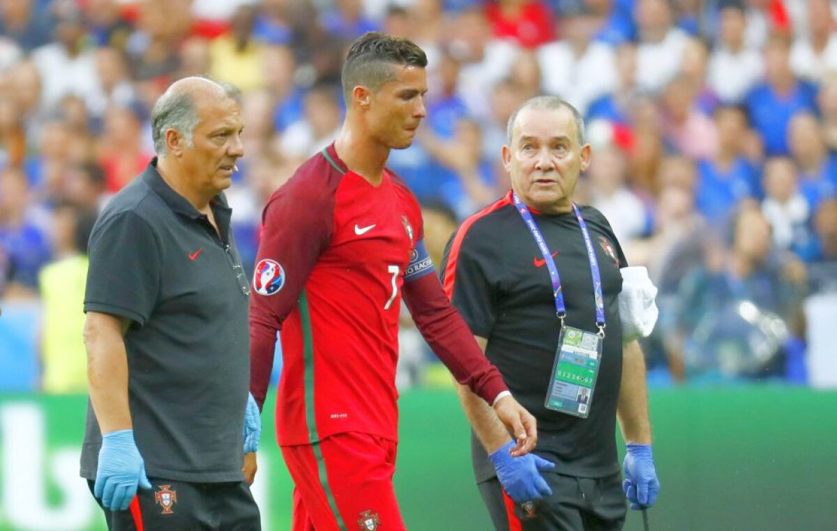 GALERIE FOTO Moment tulburător în finală! Cristiano Ronaldo s-a accidentat și a fost scos. Imaginile sunt zguduitoare! + Reacție imediată a lui Gareth Bale