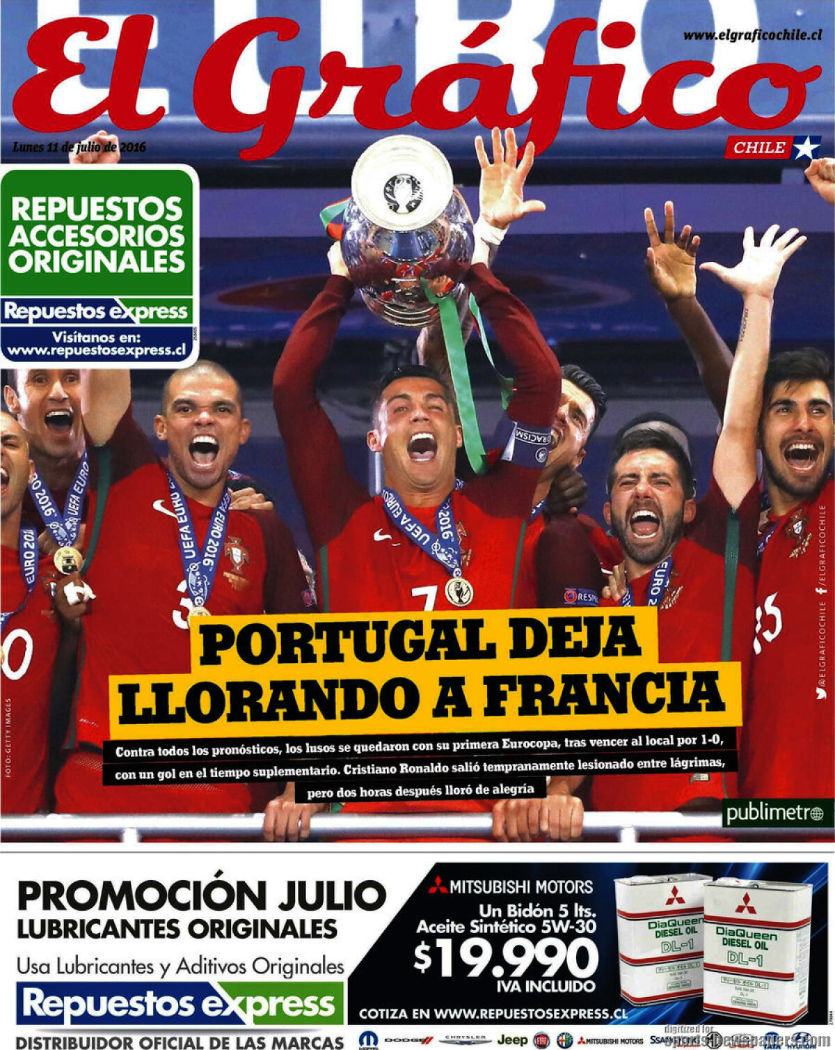 Ce scriu azi ziarele de sport din lume (11 iulie 2016)