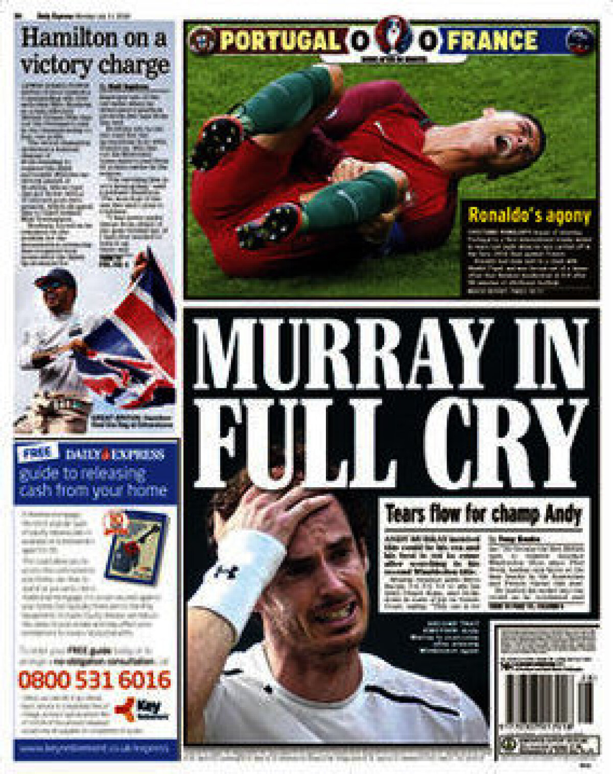 Ce scriu azi ziarele de sport din lume (11 iulie 2016)