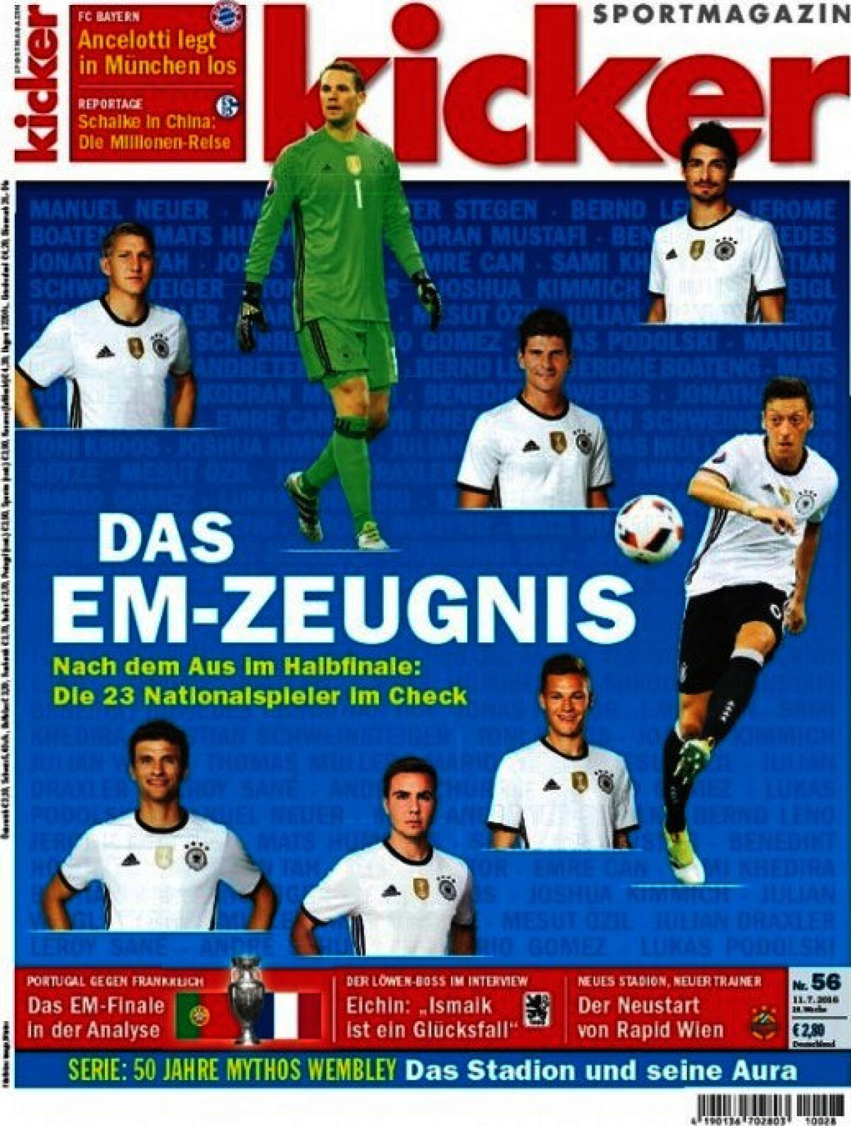 Ce scriu azi ziarele de sport din lume (11 iulie 2016)