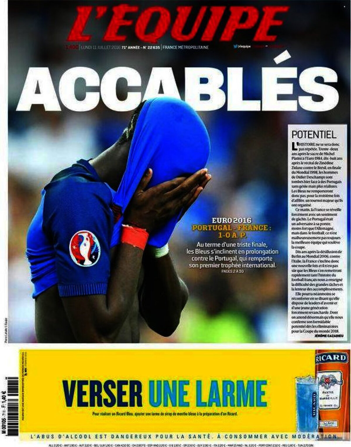 Ce scriu azi ziarele de sport din lume (11 iulie 2016)